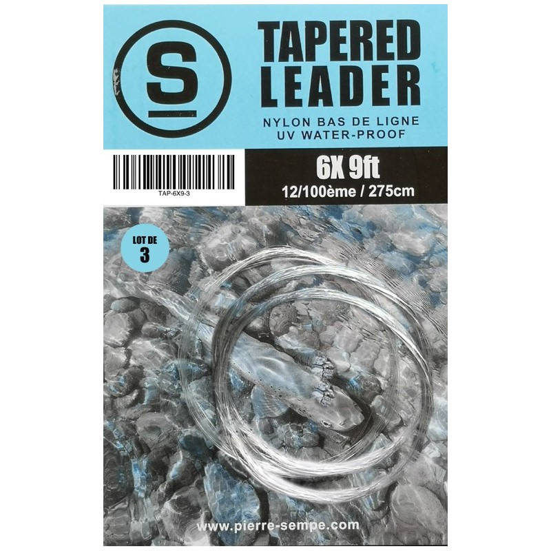 Tapered Leader 9ft x3