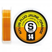 Nylon fluo Orange-Jaune