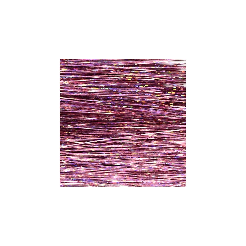 Flashabou Holo Tinsel pink