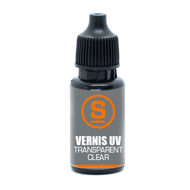 Vernis UV transparent semi-épais