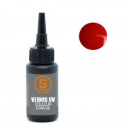 red UV varnish