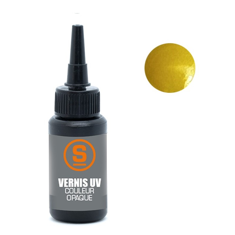 Vernis UV jaune