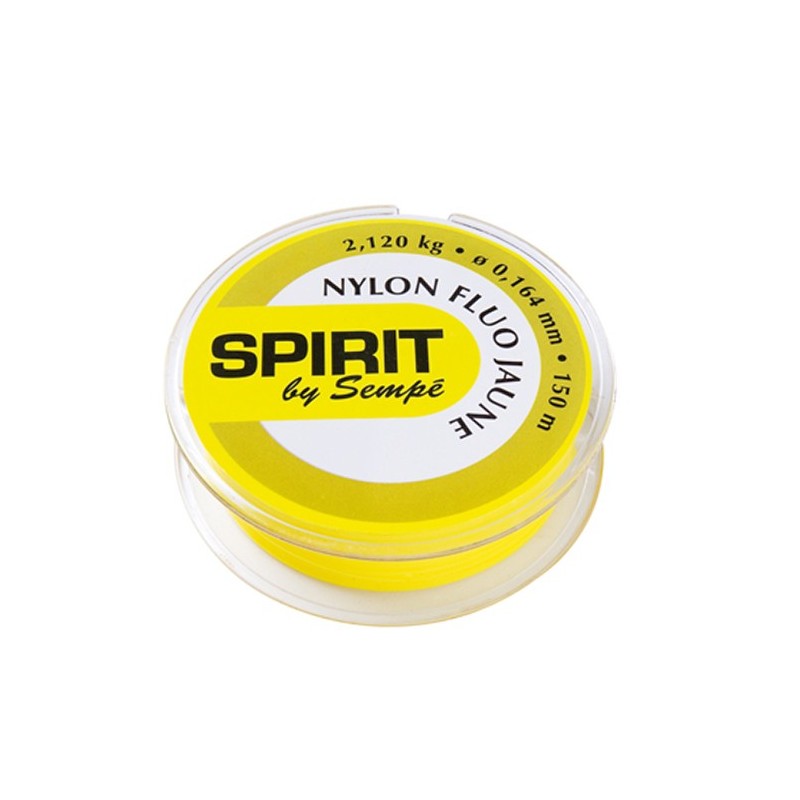 Nylon fluo Jaune 150m