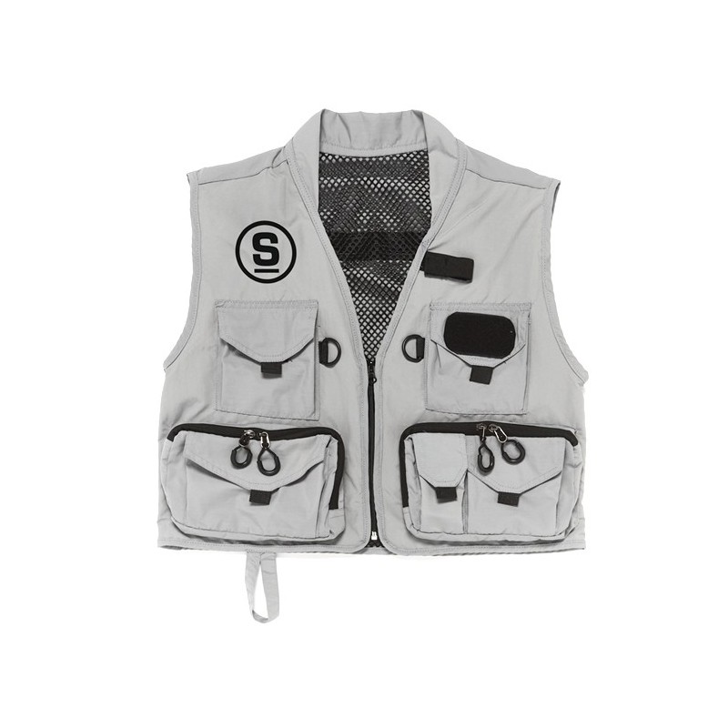 Fishing vest grey