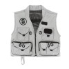 Fishing vest grey